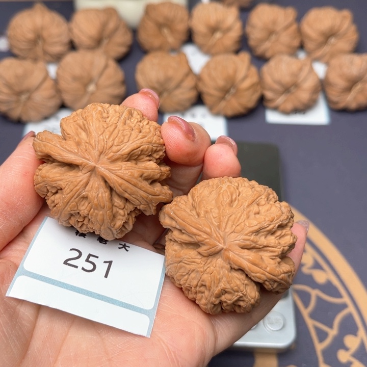 文玩核桃把件46大粗筋 251