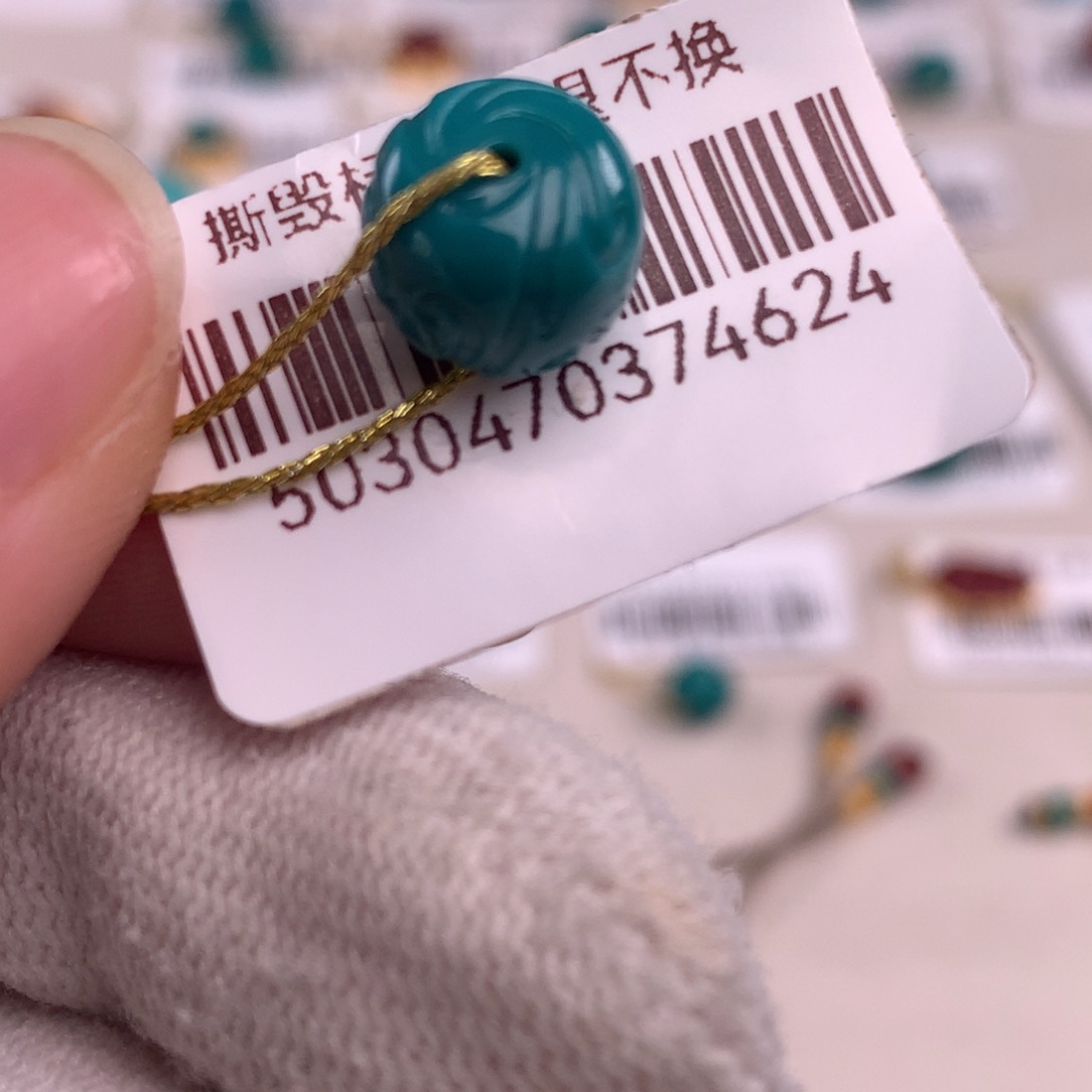 绿松石未镶嵌配饰如