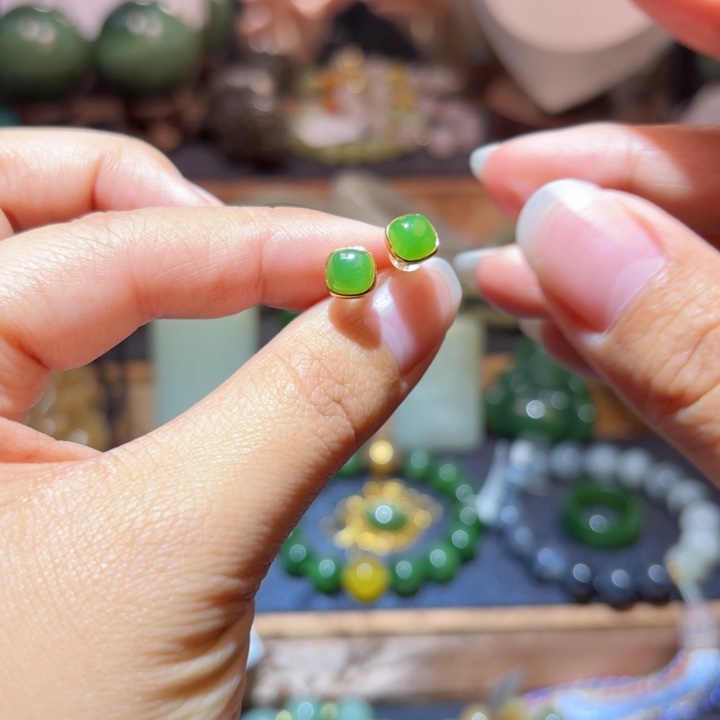 和田玉银S925镶嵌颈饰