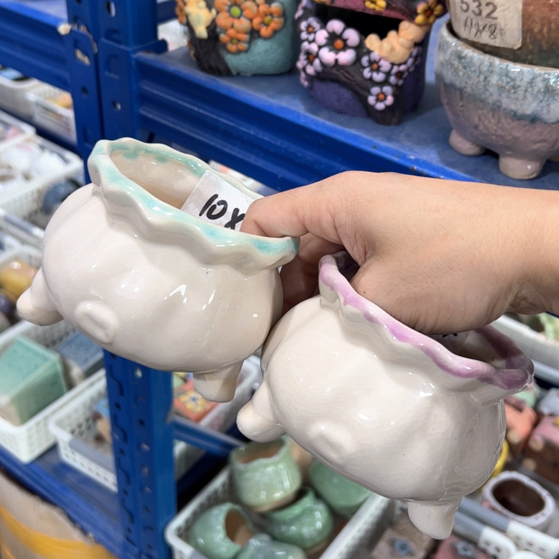 陶瓷多肉小花盆@@2084