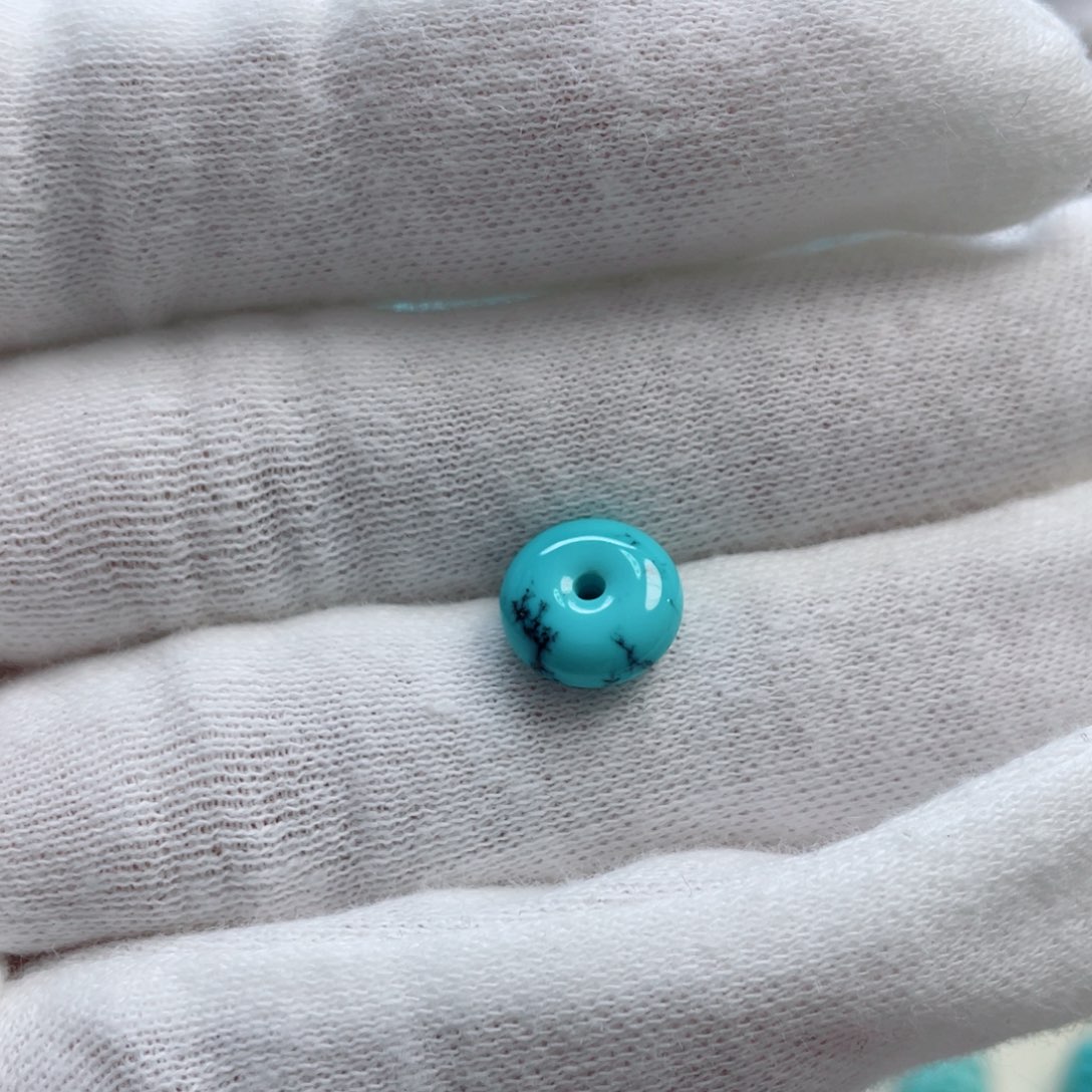 绿松石珠宝奇石未镶嵌夜***夜