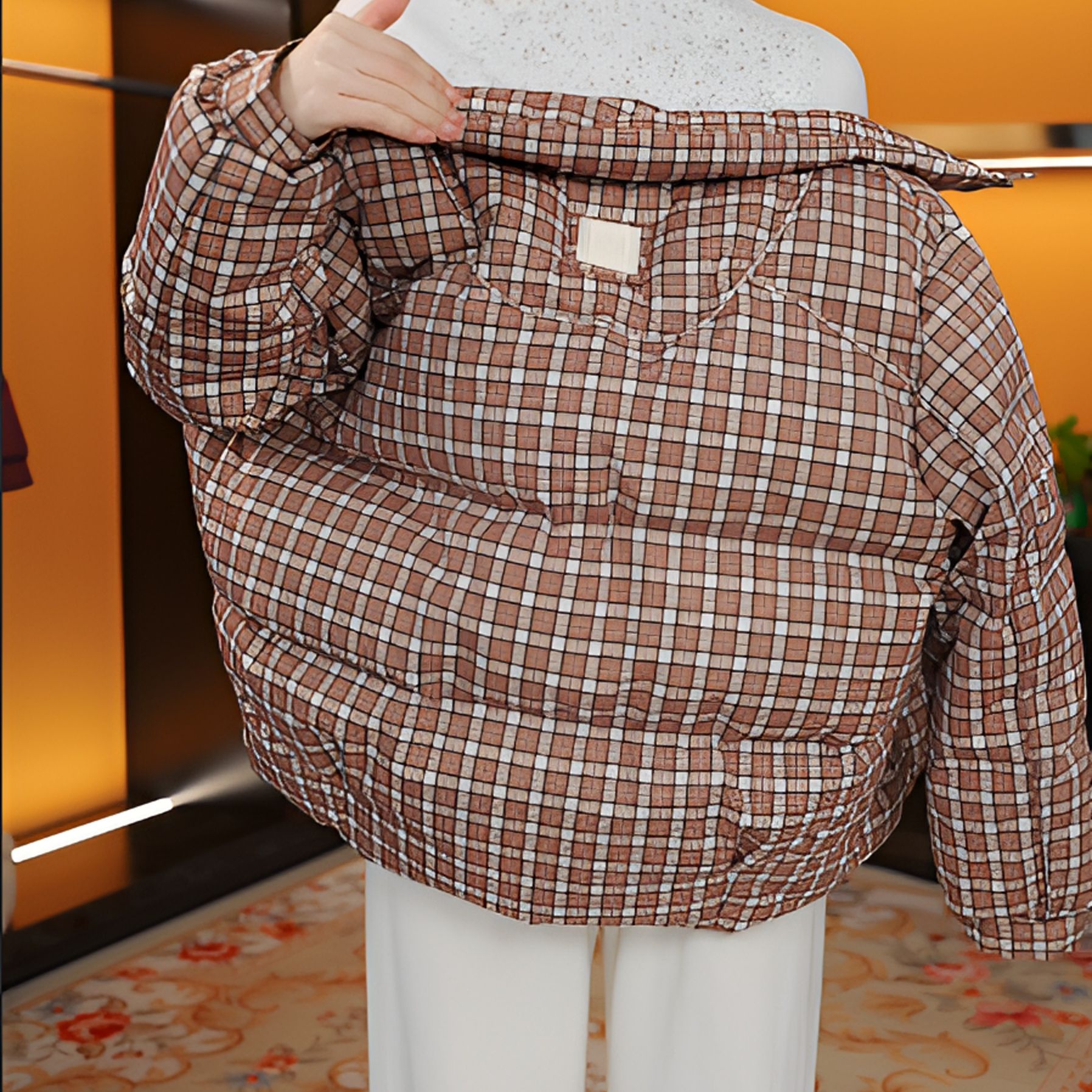 R0125（高品质）2025新款加厚保暖羽绒服