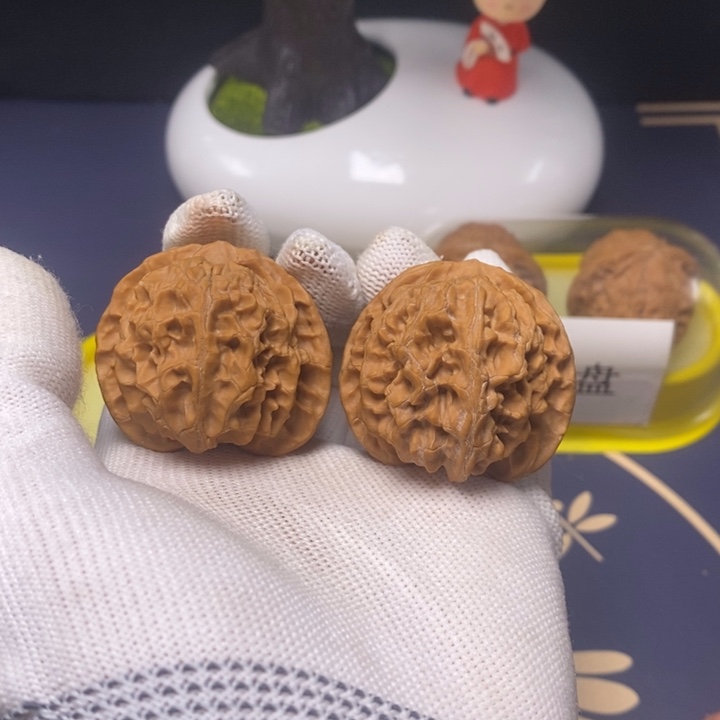 文玩核桃把件41苹果园