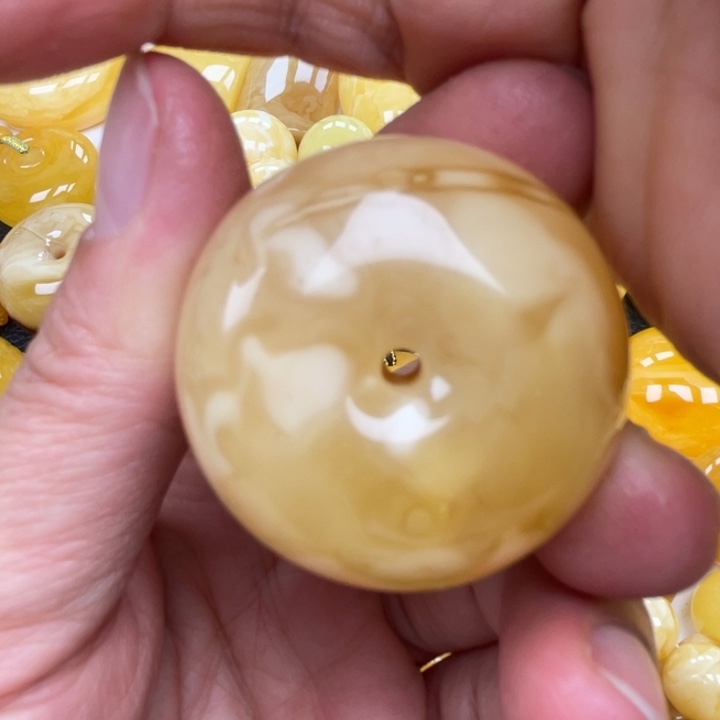 裸石蜜蜡未镶嵌蜜蜡扣子