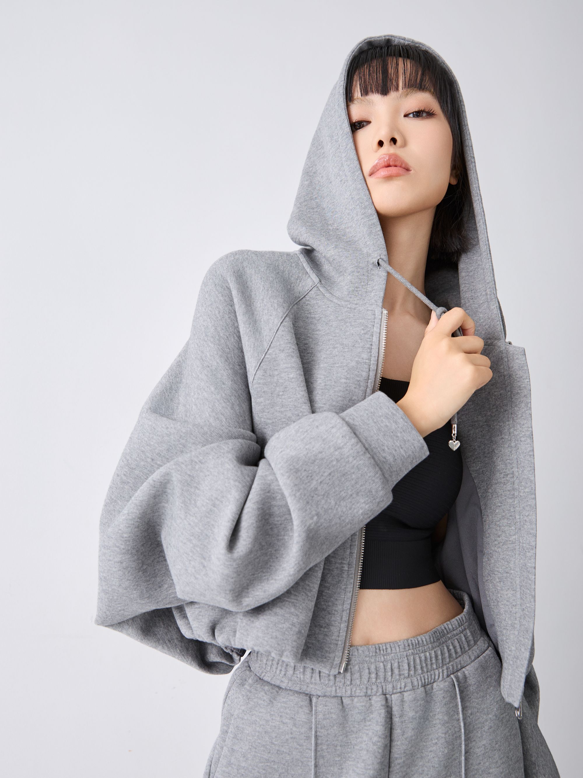 【水映】长袖蝙蝠袖卫衣 z3028