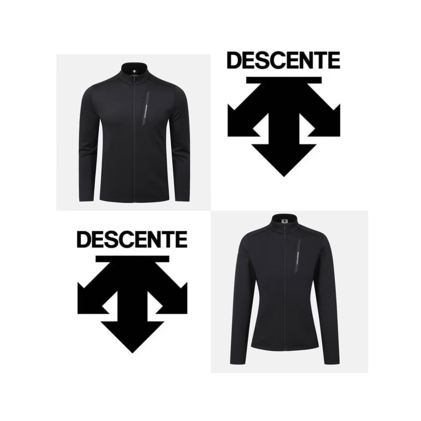 DESCENTE/迪桑特新款运动训练标准夹克外套韩版SQ323TFT72