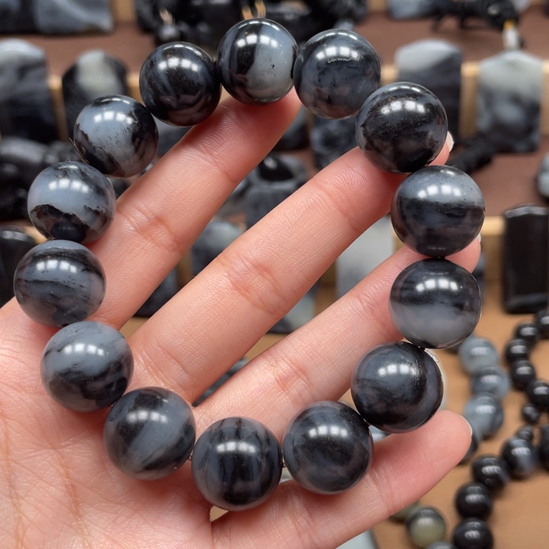 和田玉手链未镶嵌