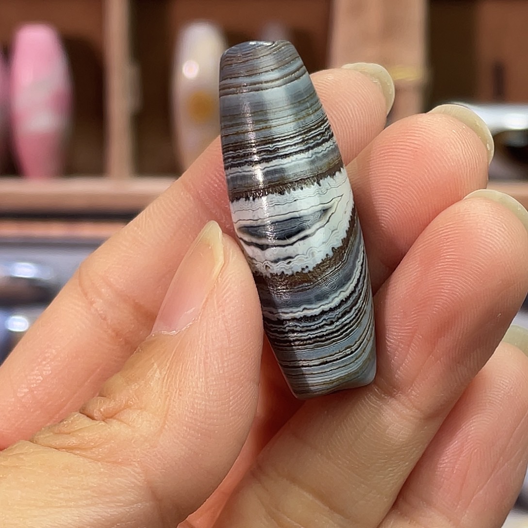 阿***.玛瑙/玉髓合金颈饰