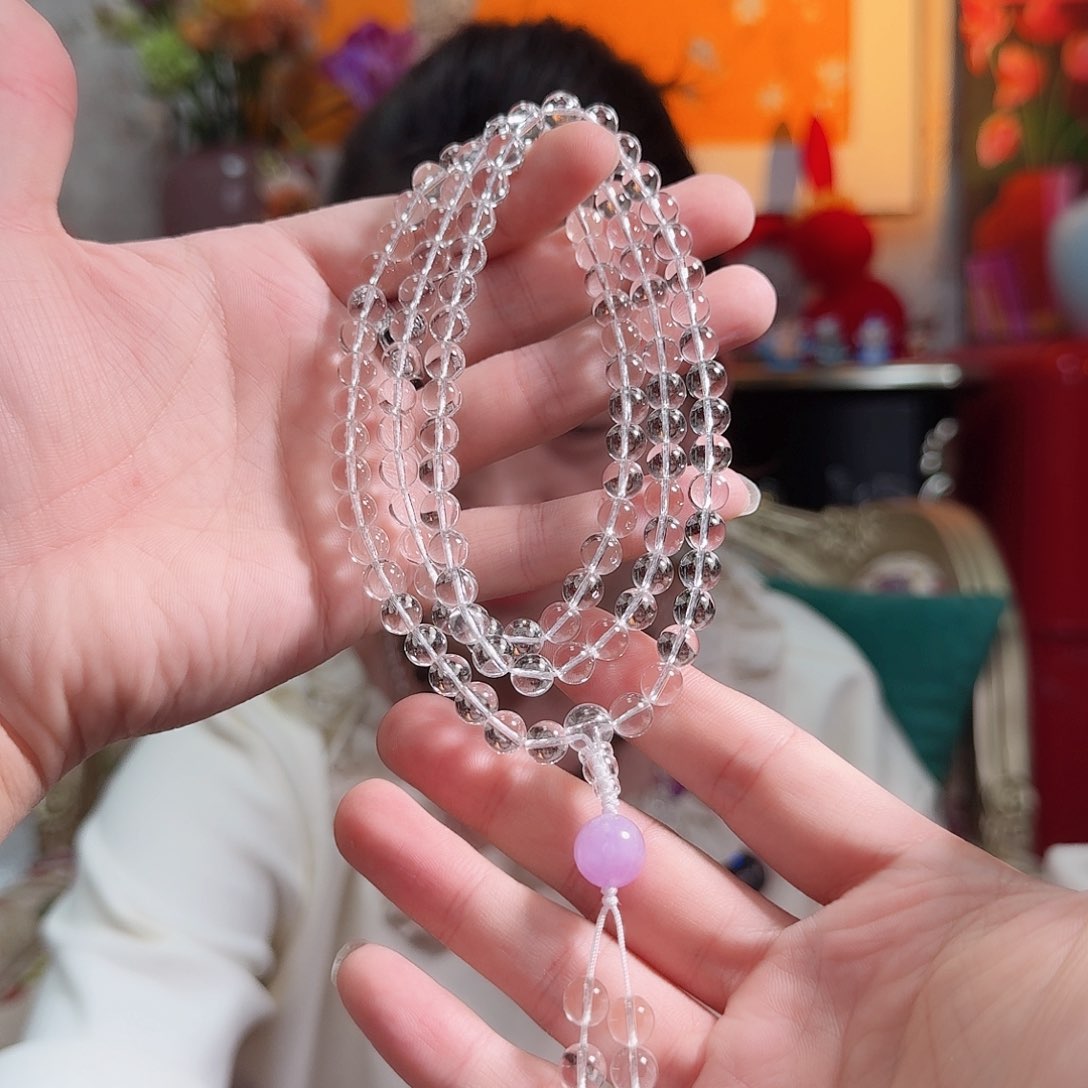水晶手串未镶嵌手串