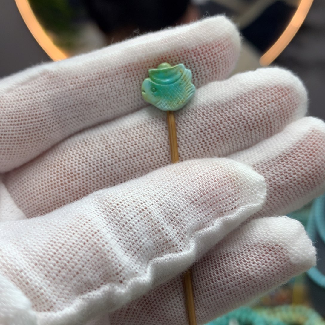 绿松石挂件未镶嵌