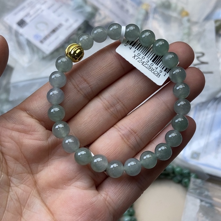 翡翠未镶嵌颈饰123