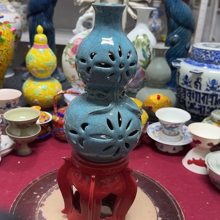 摆件工艺品瓷片装饰