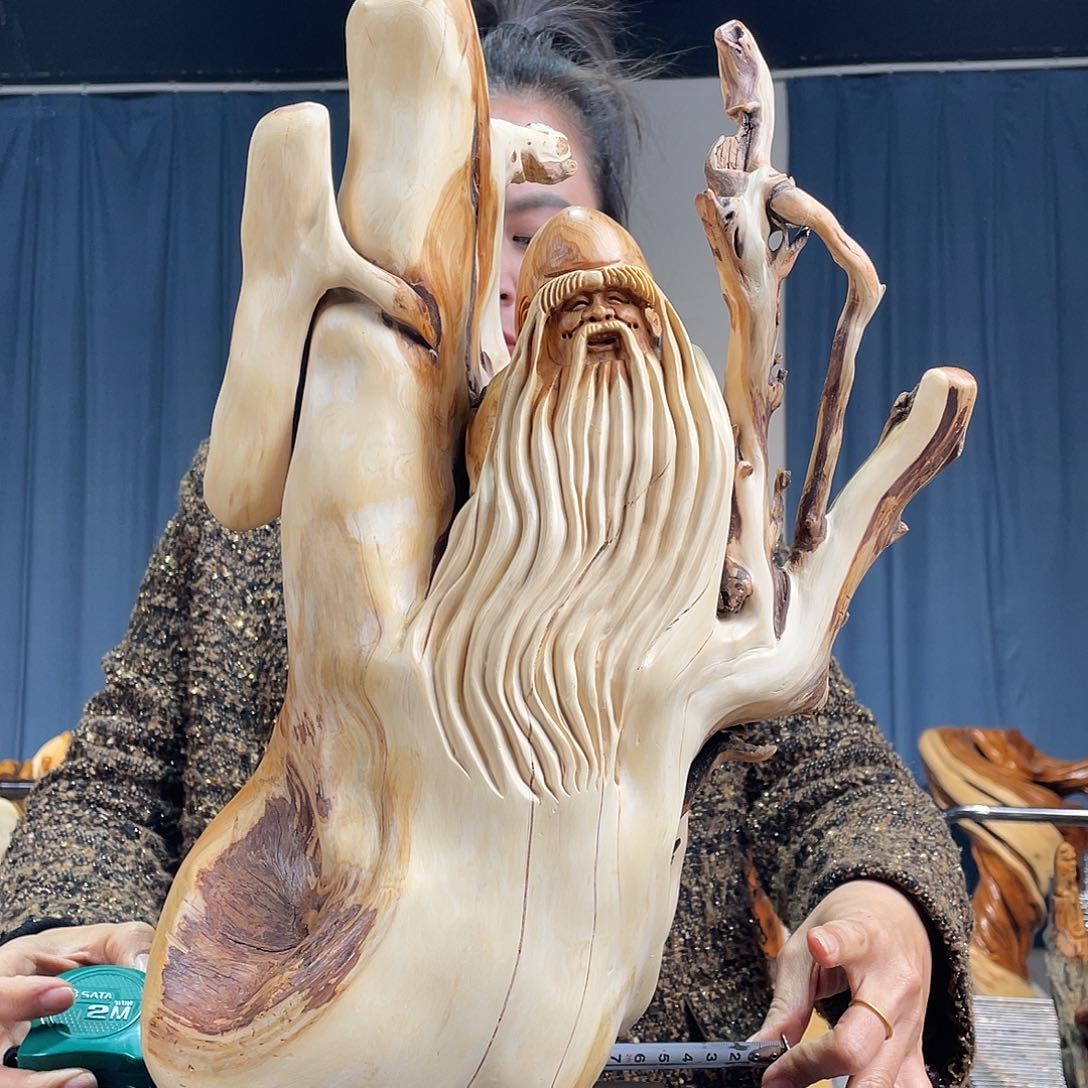 柏木（崖柏）随型艺术根雕