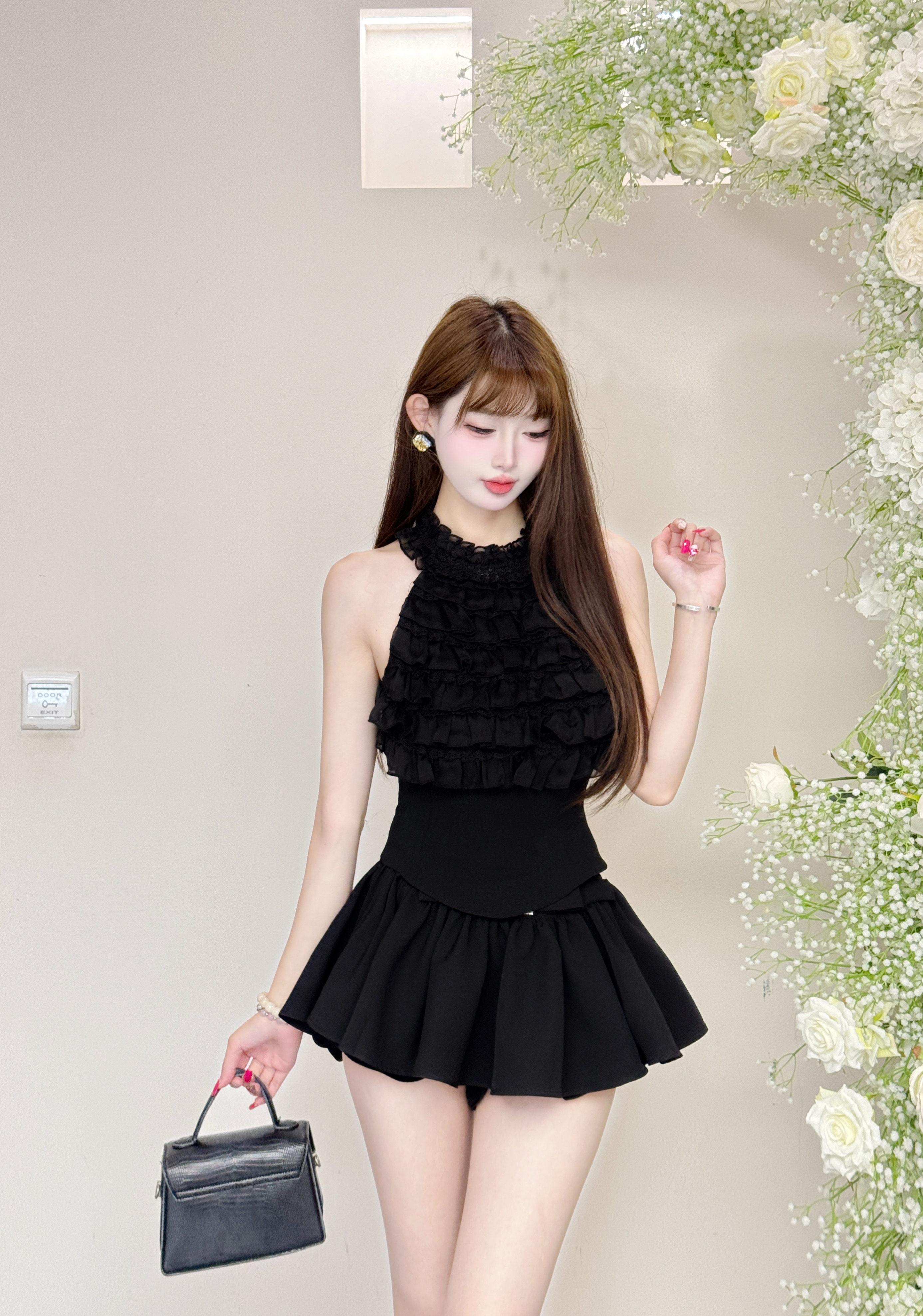 【泉泉推荐】时尚百搭简约通勤显瘦裙子套装-25483+25391-1