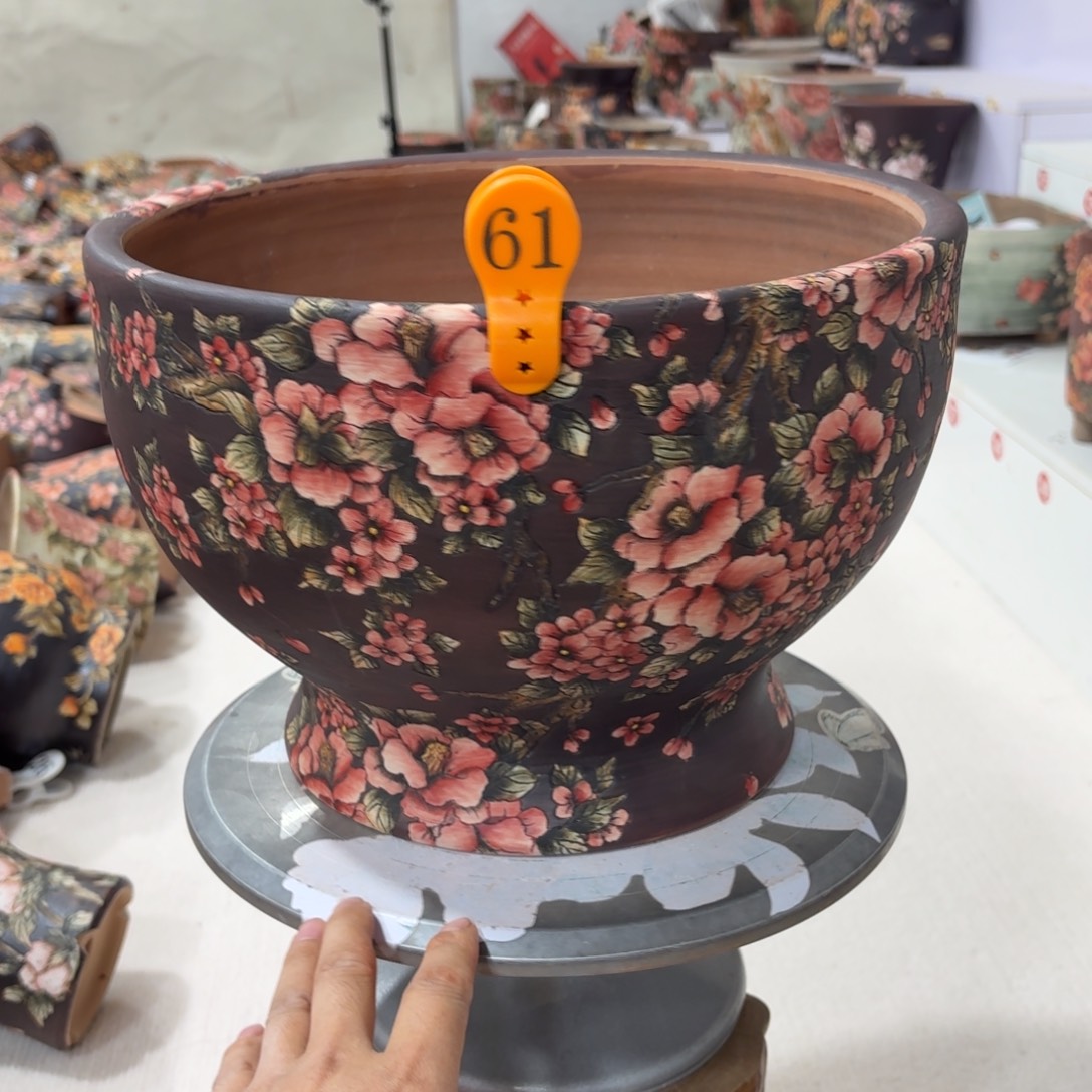 邹***白花盆紫砂陶瓷多肉花盆精品