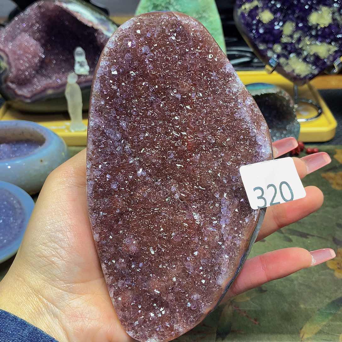 紫晶大型摆件（非配饰）未镶嵌