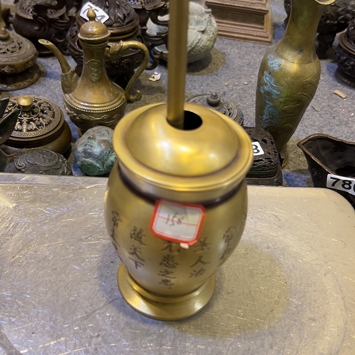 黄铜摆件，文房工艺品摆件