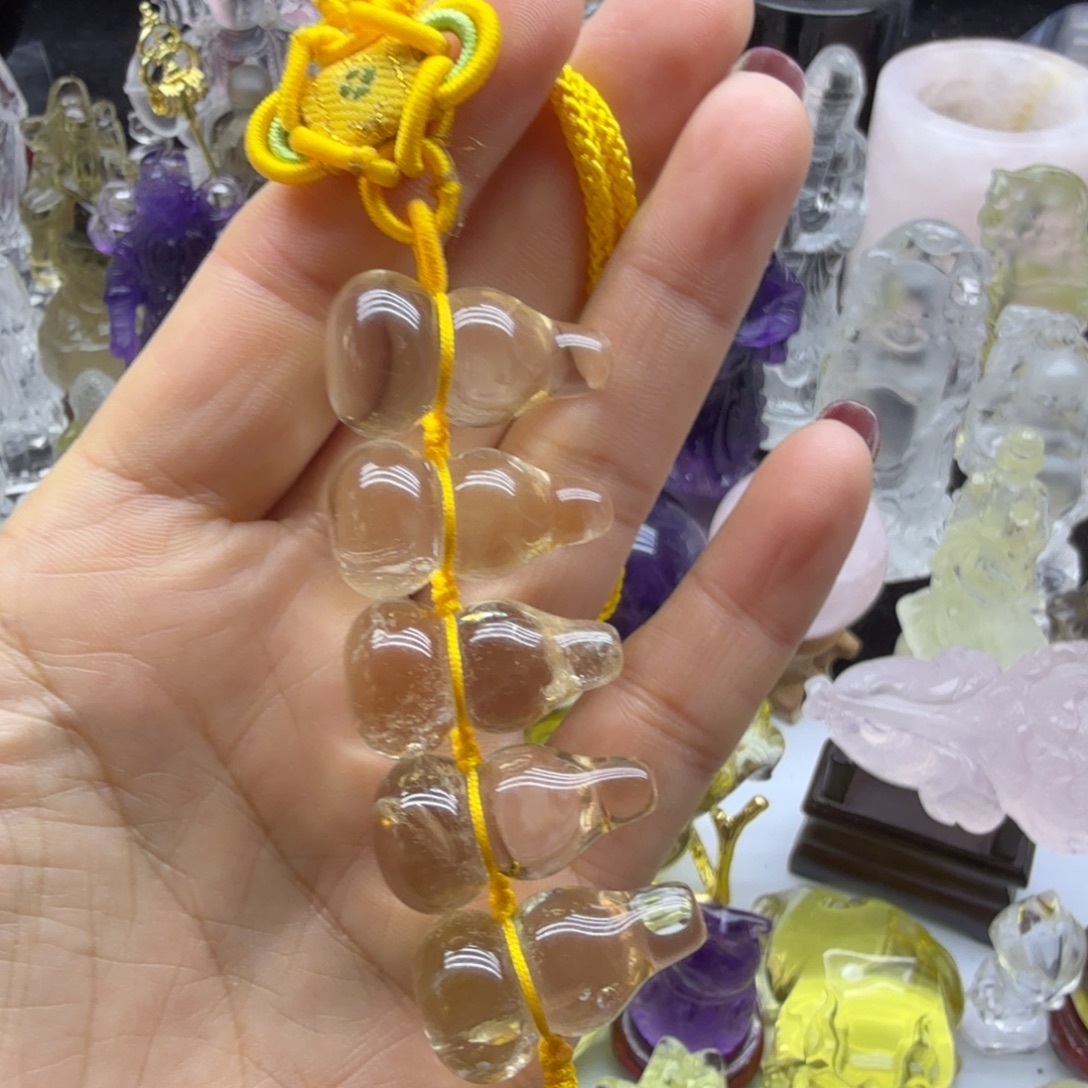 水晶珠宝半成品未镶嵌