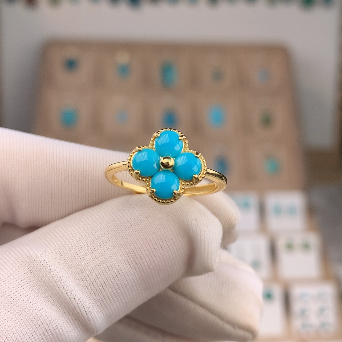 绿松石未镶嵌戒指