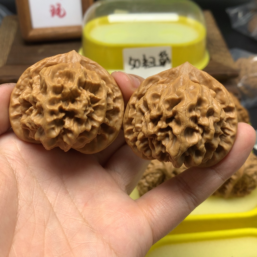 文玩核桃把件45全品帝王
