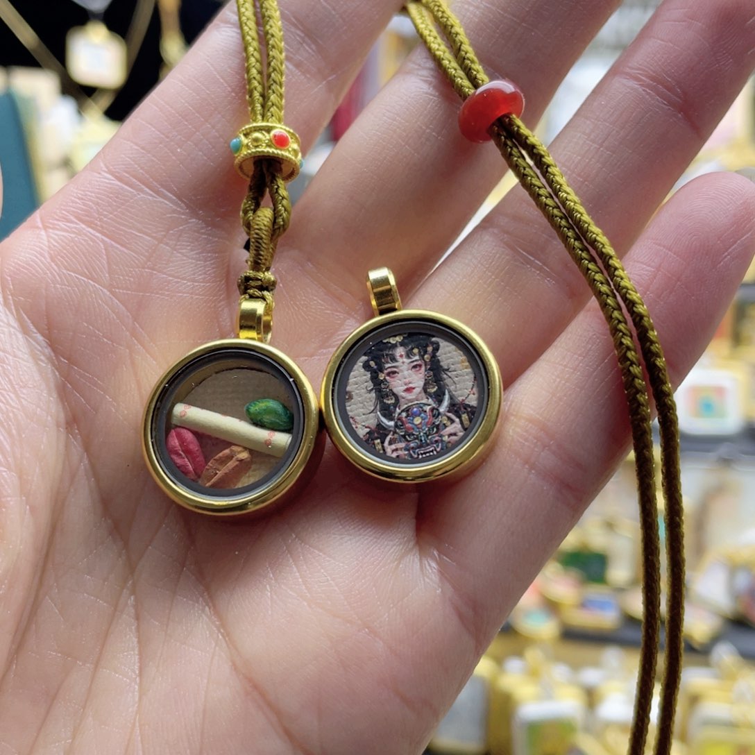 好****铜铁合金类唐卡的制作方法与技巧第二