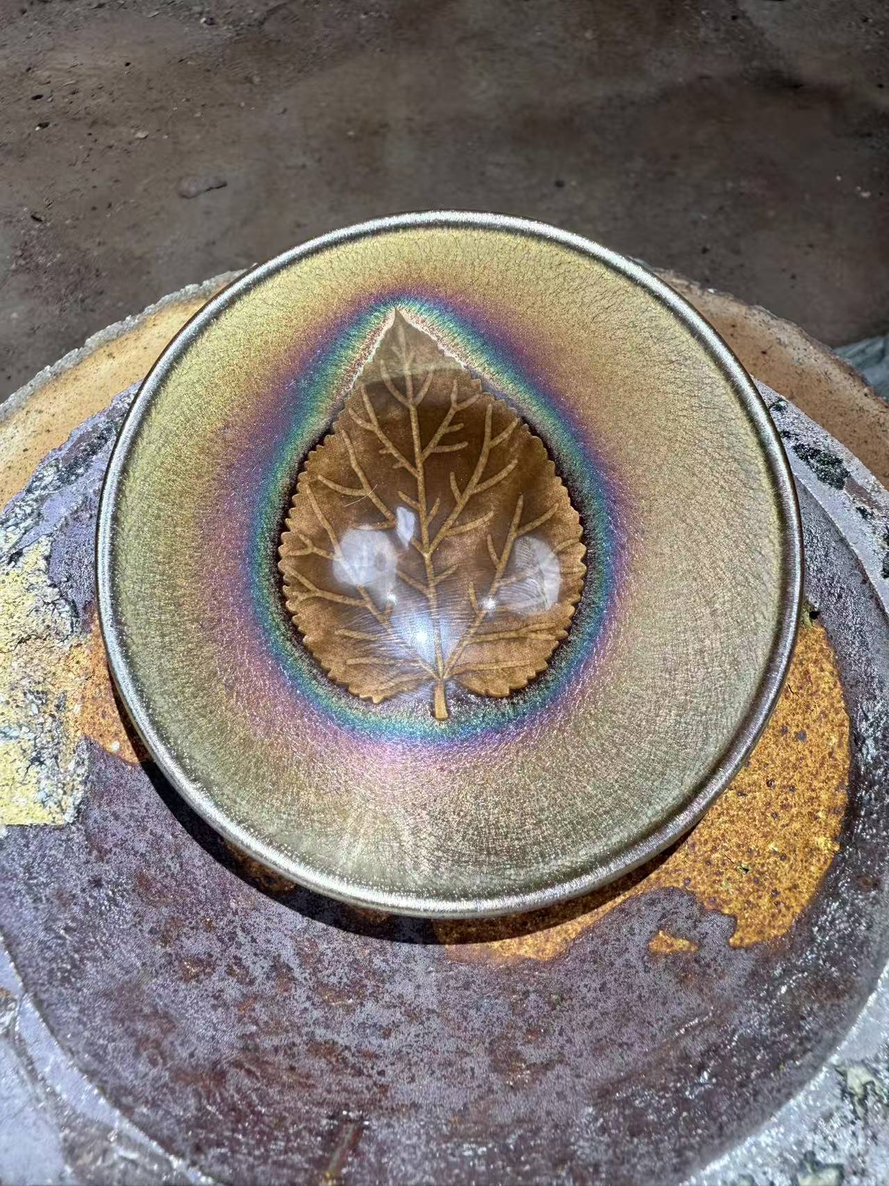 建盏手工主人杯电烧专用   大叶有成 