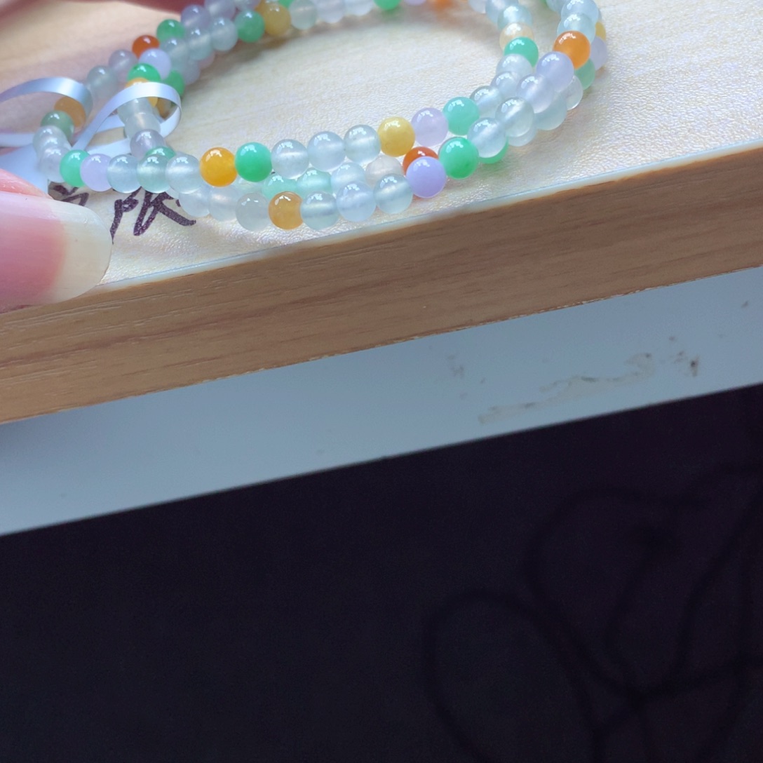 翡翠颈饰未镶嵌多样性发一条