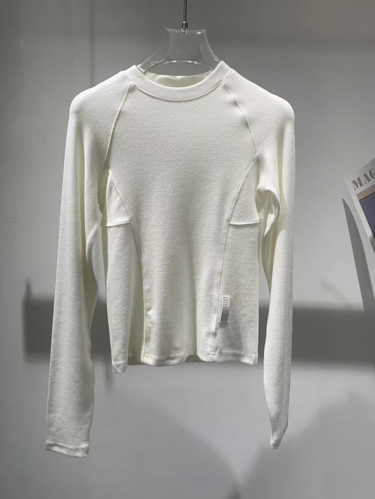 PP Fashion-【搭配王】字母小皮标羊毛打底衫