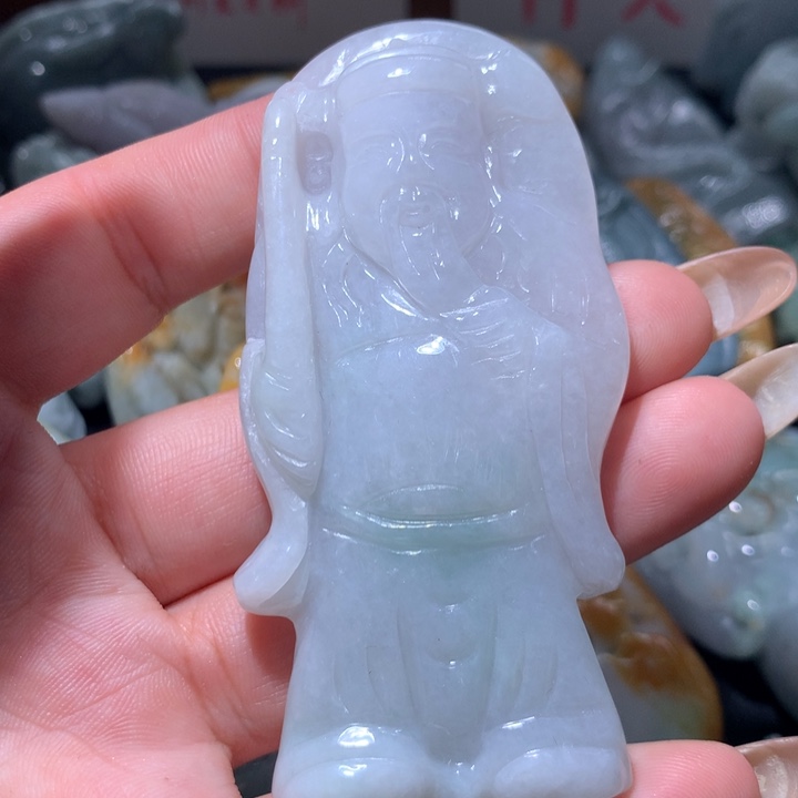 翡翠未镶嵌颈饰保真天然A货翡翠