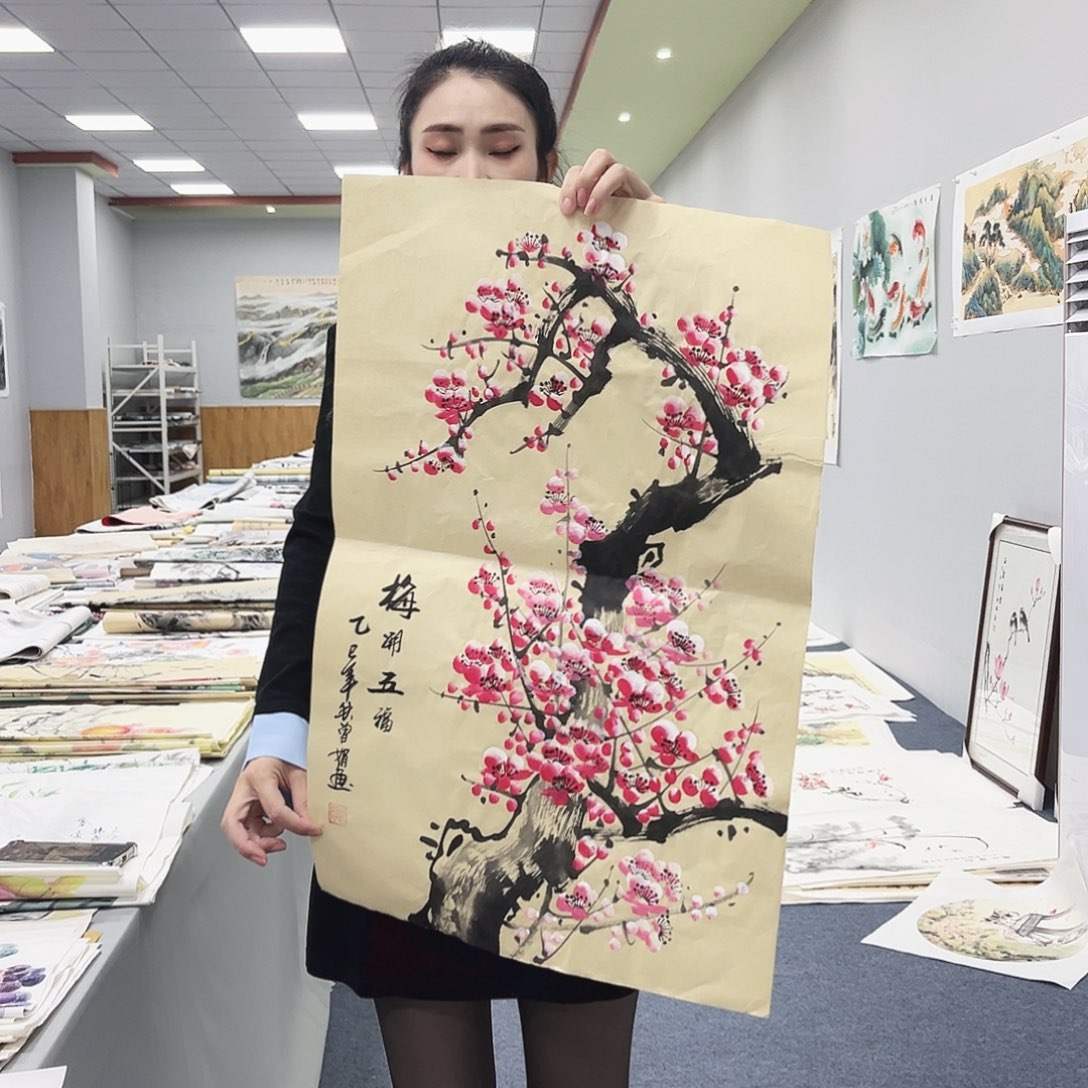 国画国画纯手绘作品