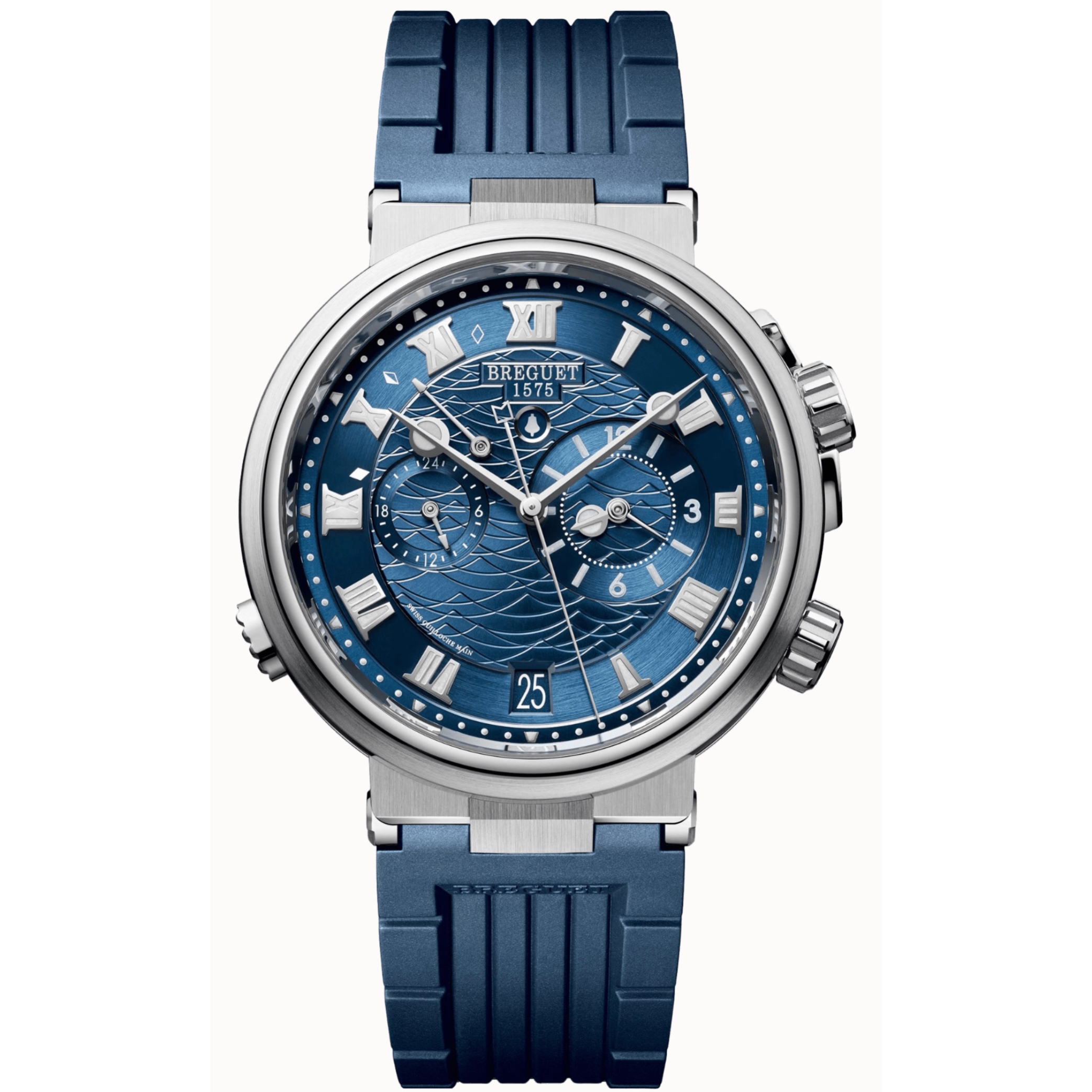99新 BREGUET/宝玑 深圳名典/航海5547BB/Y2/5ZU/单表闲置品