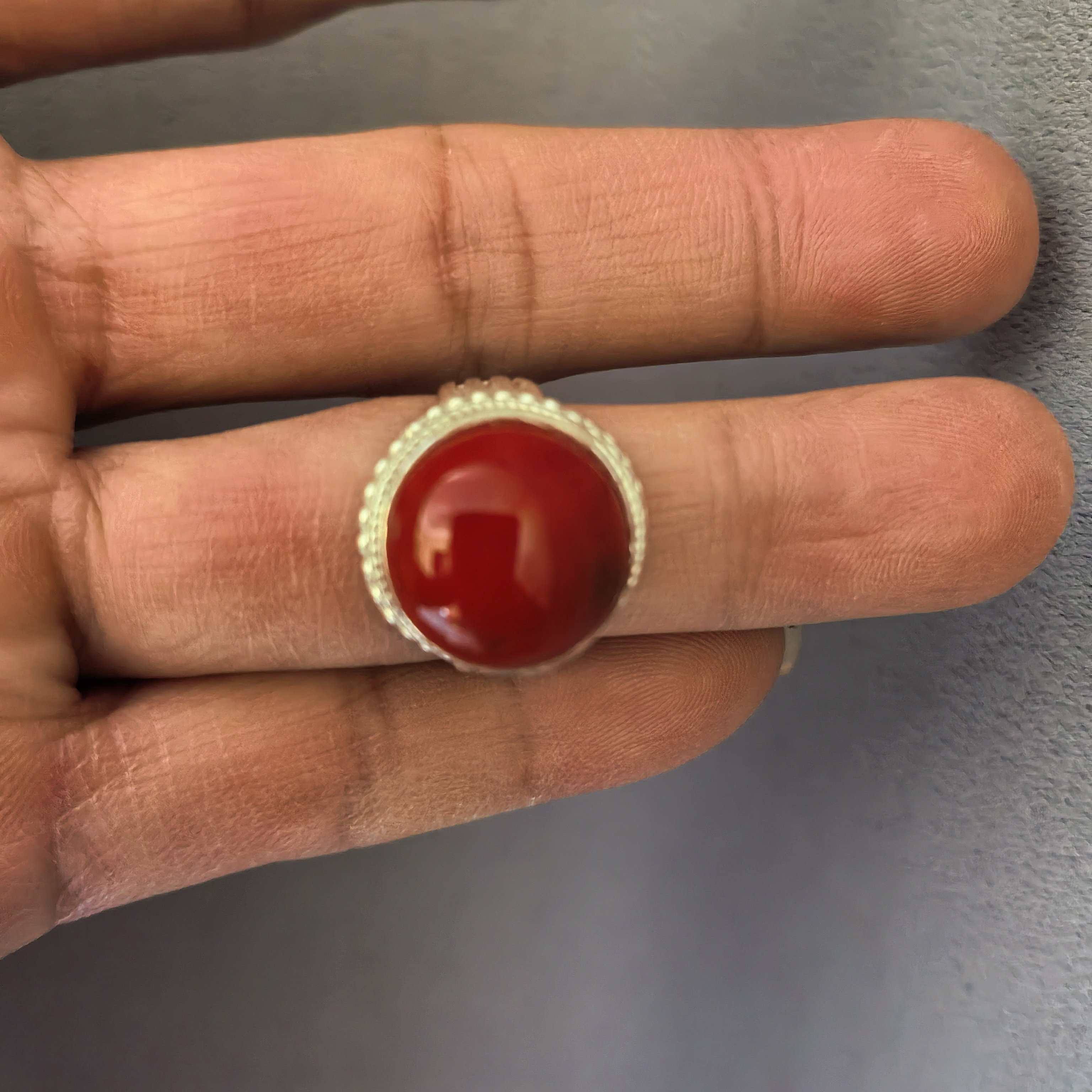 黄铜亚克力戒指 气质新款百搭首饰金色欧美风大小可调戒指