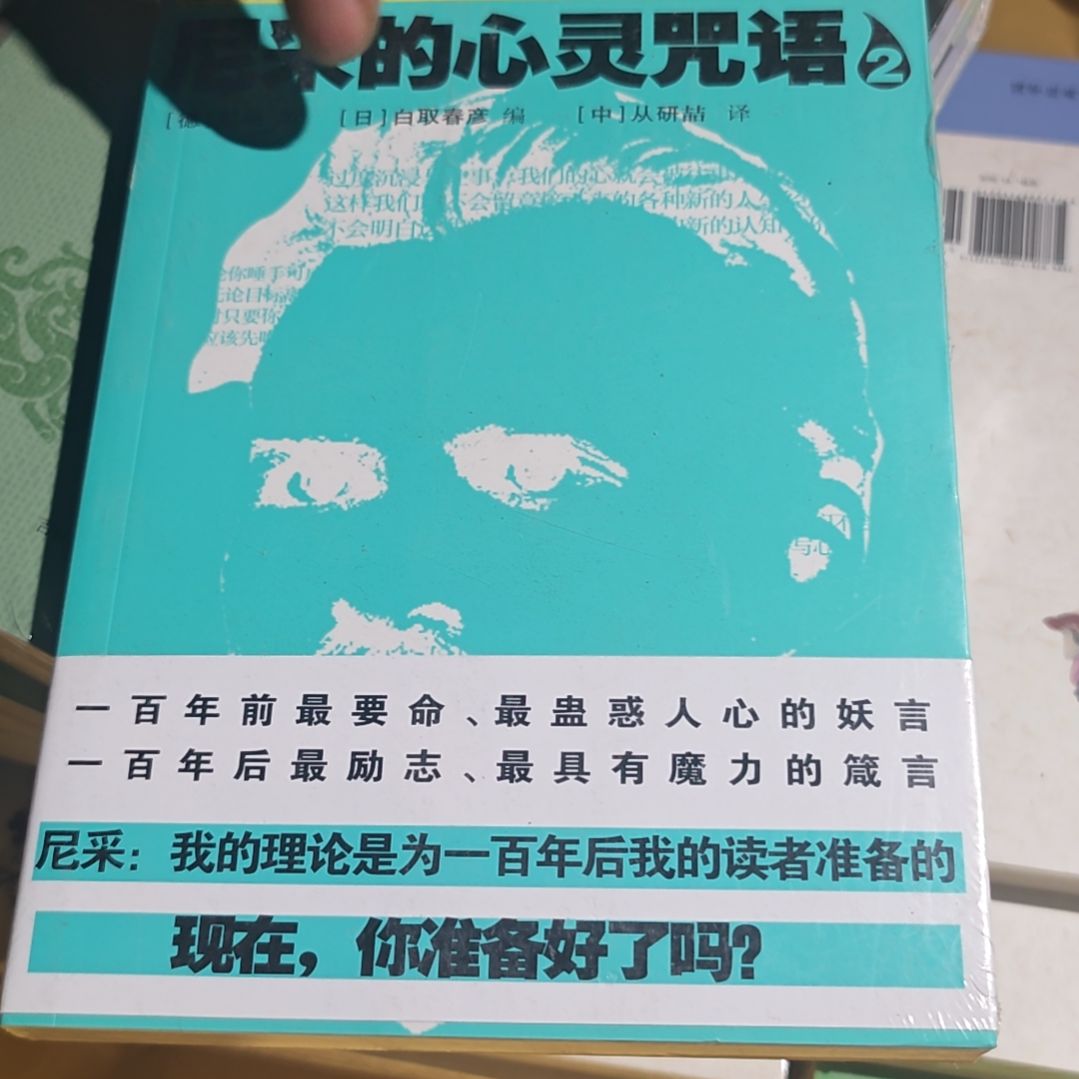 尼采的心灵咒语平装塑封全新