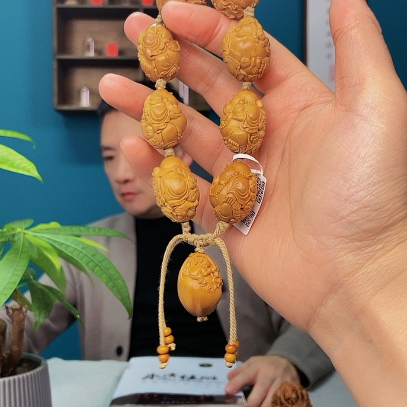 【闪购商品】橄榄核手串/手链五子弥勒6666666666666666
