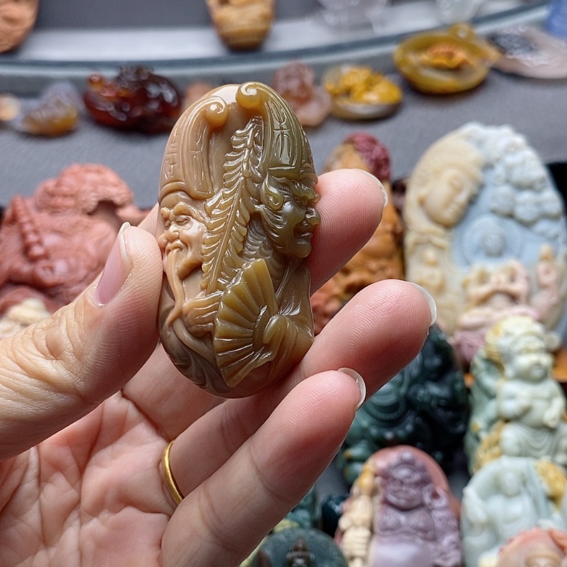 【闪购商品】未镶嵌吊坠定制石英质玉