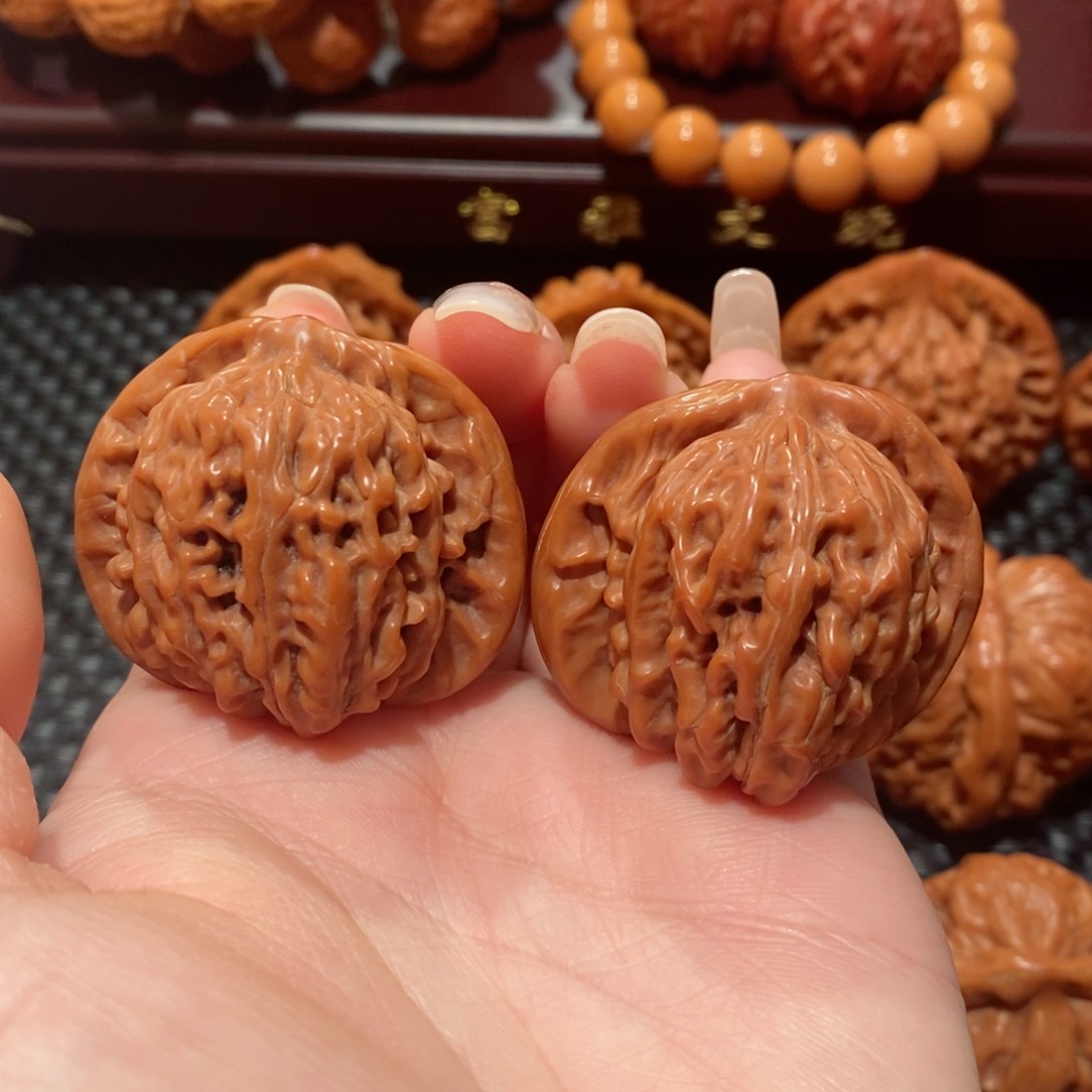 文玩核桃把件四座楼