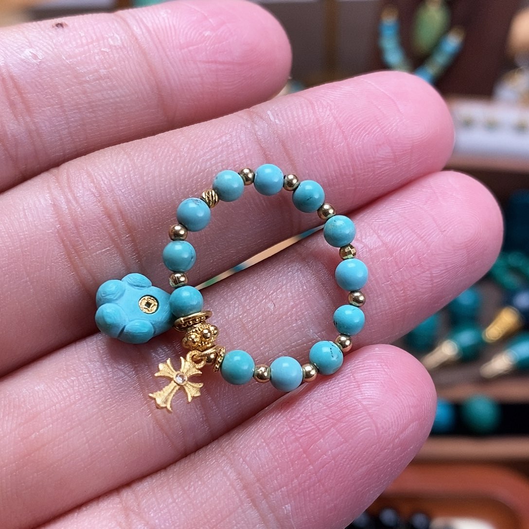 绿松石珠宝奇石未镶嵌