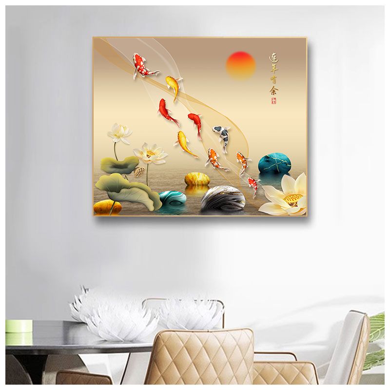 电表箱装饰画现代简约配电箱挂画遮挡电闸箱电盒总开关客厅餐厅画