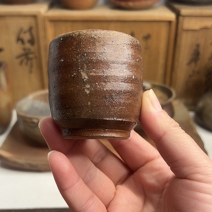 备前烧，小山真吾主人杯，