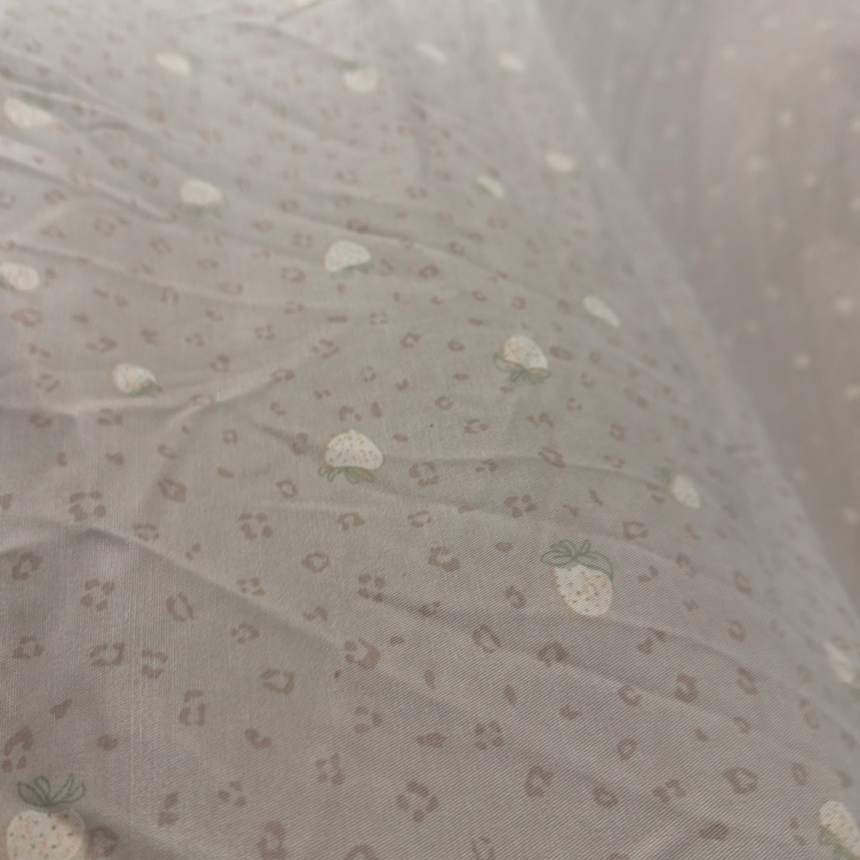 【红红家纺】微瑕疵加厚长绒棉咖色小草莓