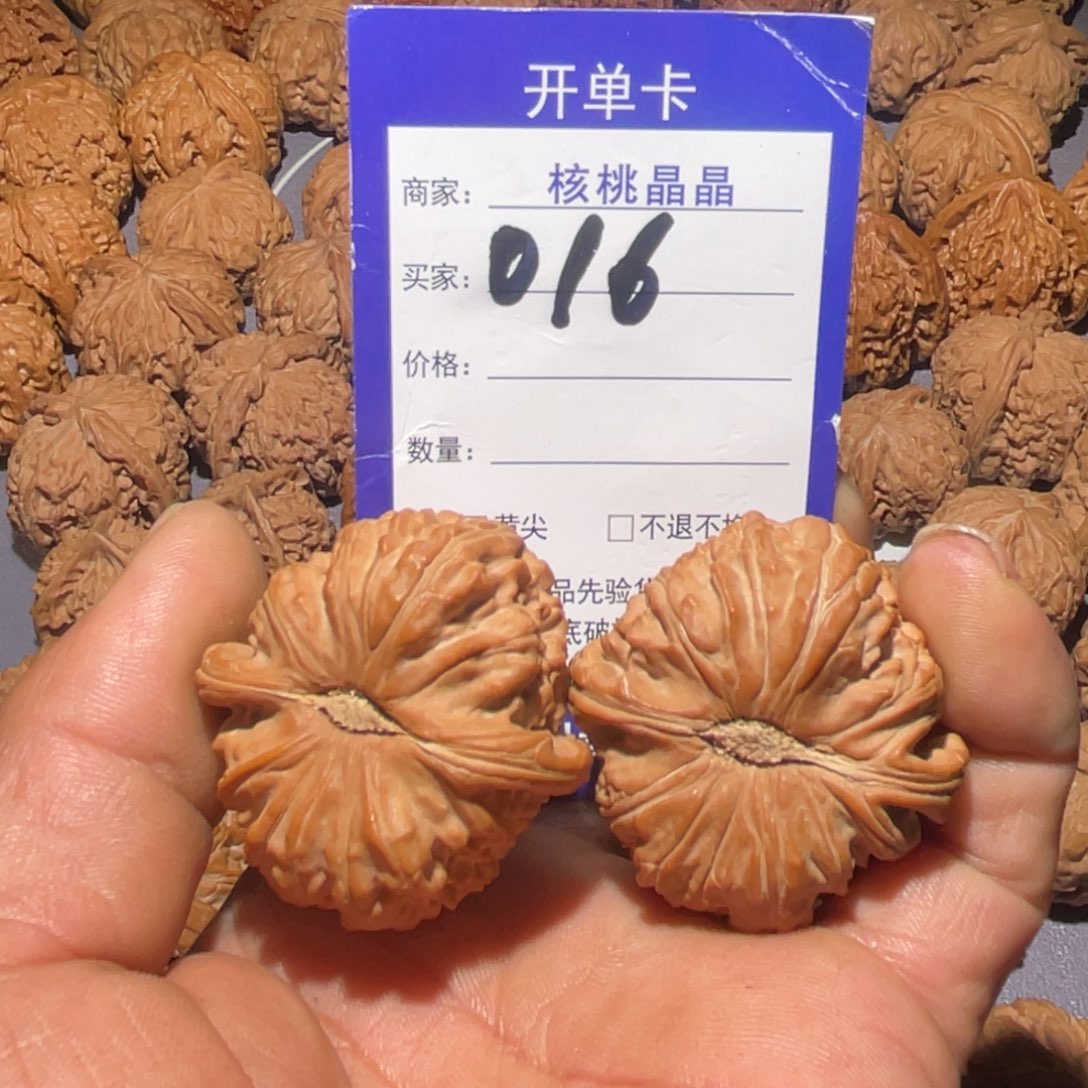 文玩核桃把件人***-文玩核桃白狮子41
