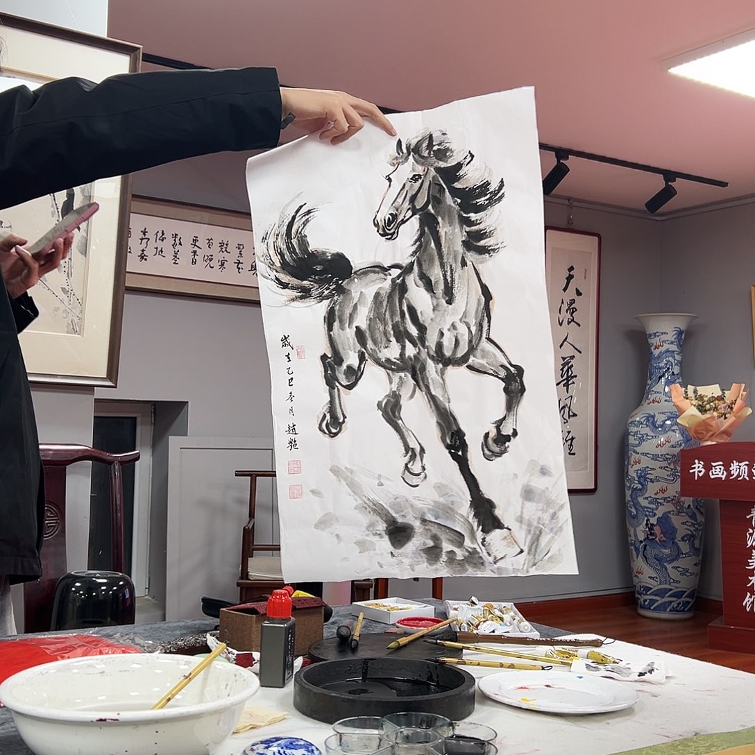 书法赵艳亲笔手绘作品