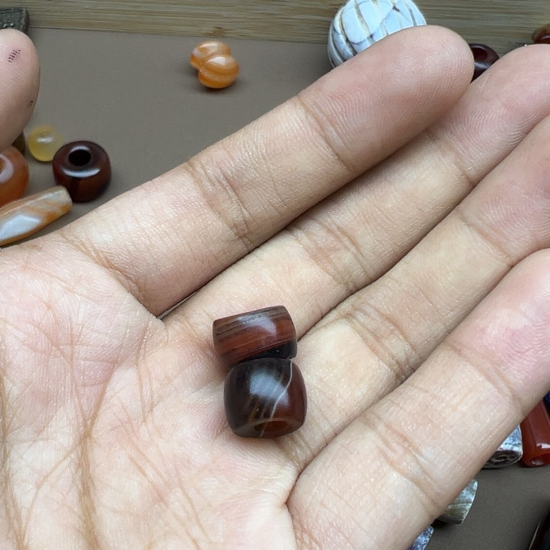 汉***帝玛瑙/玉髓合金珠宝半成品
