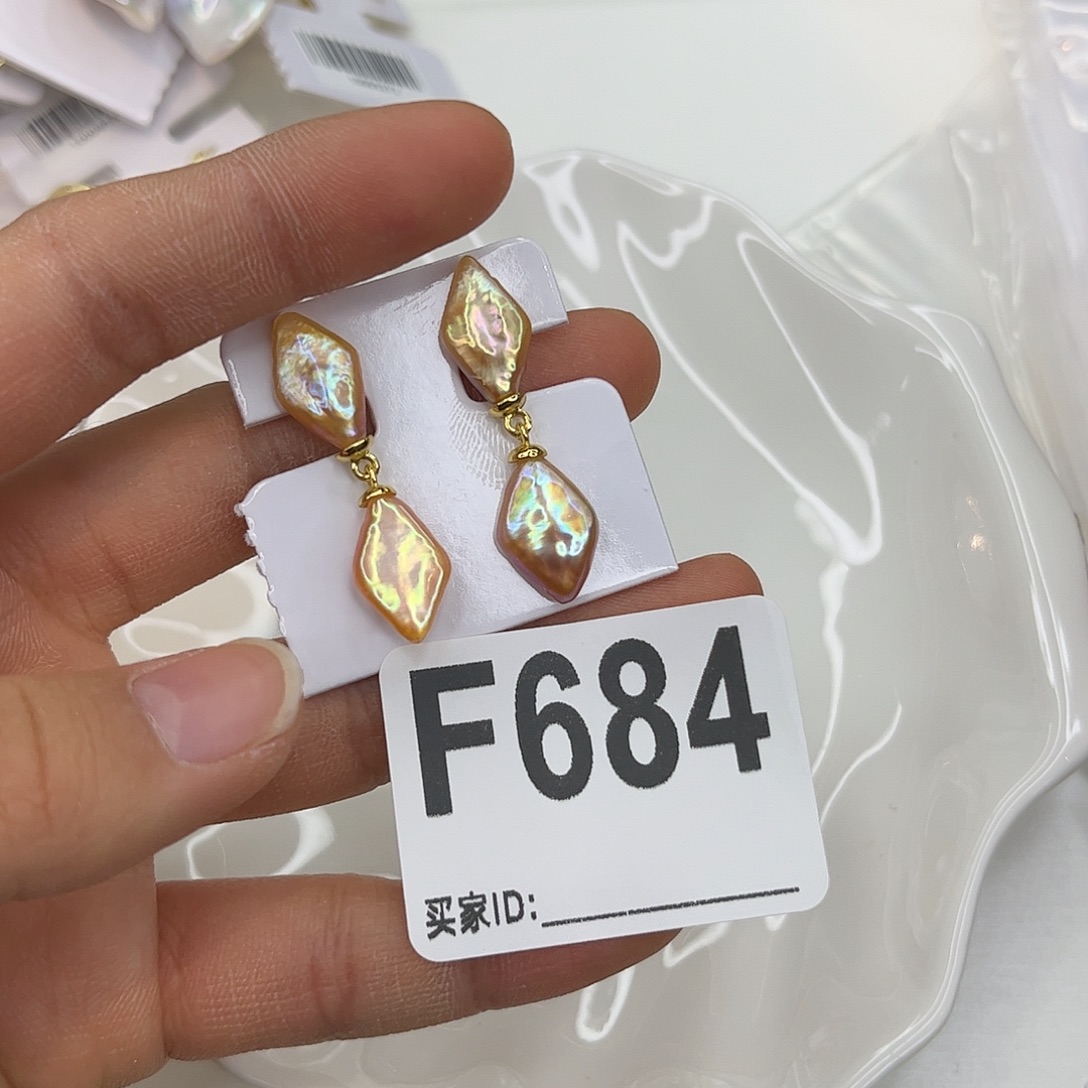 耳饰淡水珍珠合金