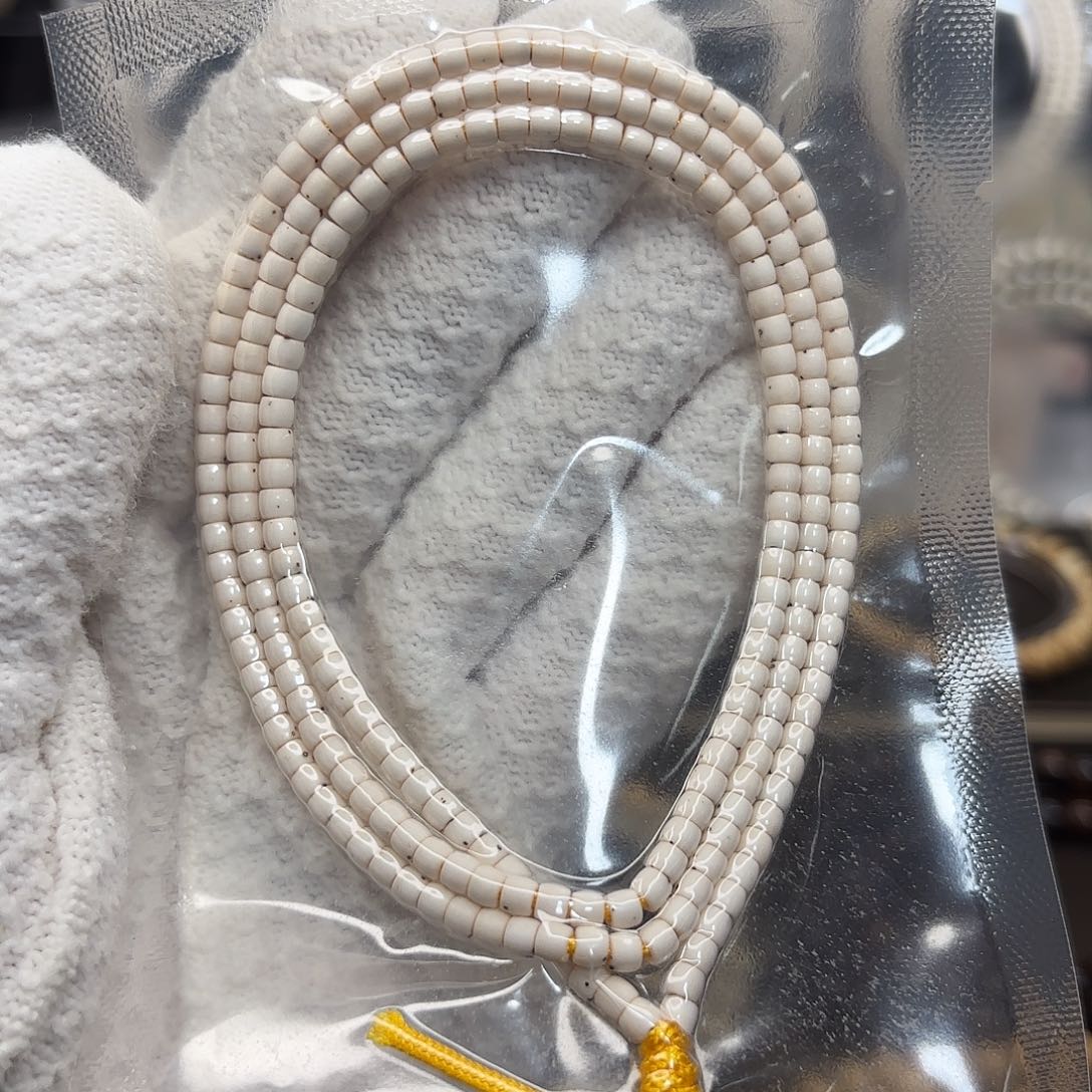 星月菩提吊坠原生态顺白直切4*3数星