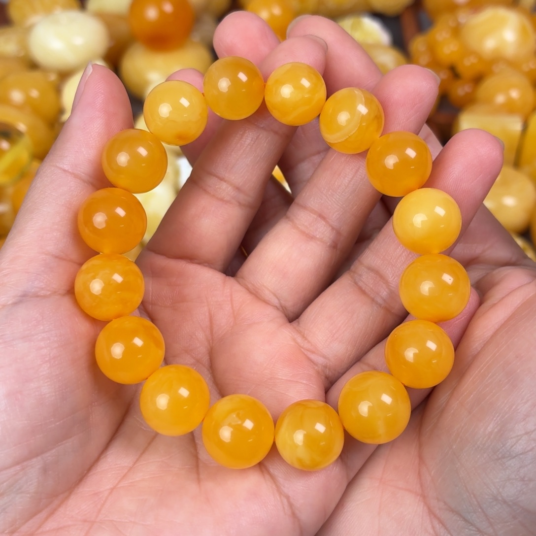 蜜蜡未镶嵌吊坠(不含链)13手串