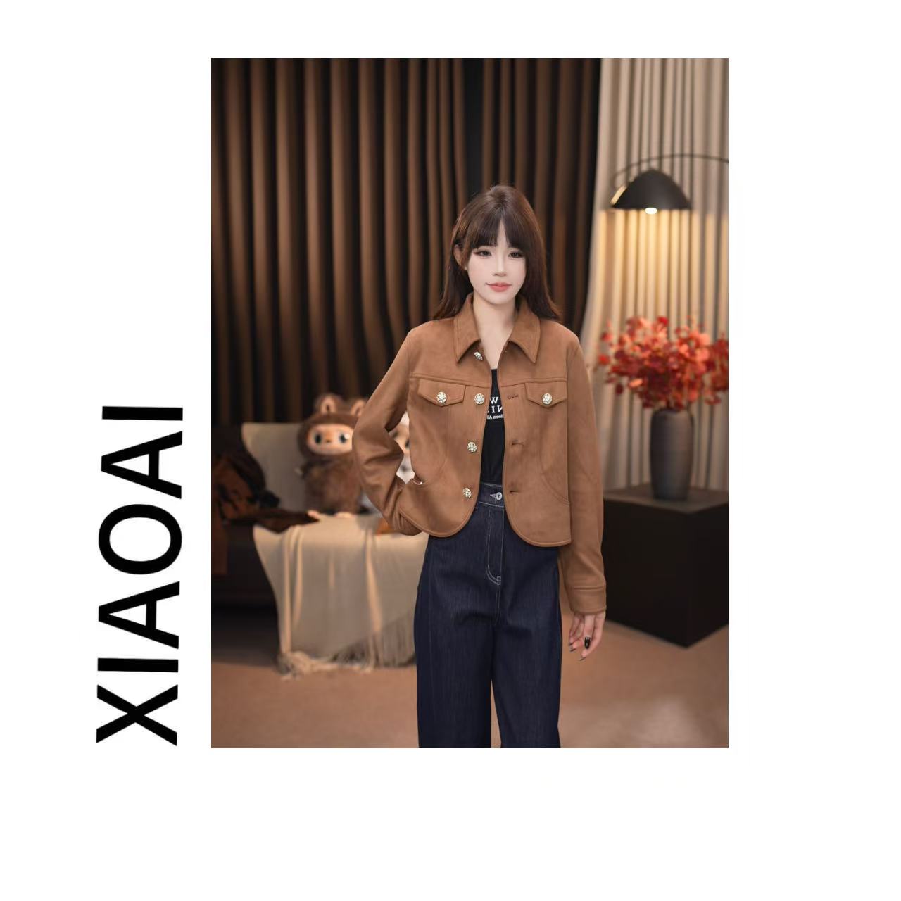 【XiXi】高定2025早秋新款时尚显设计感气质短外套女BN25645