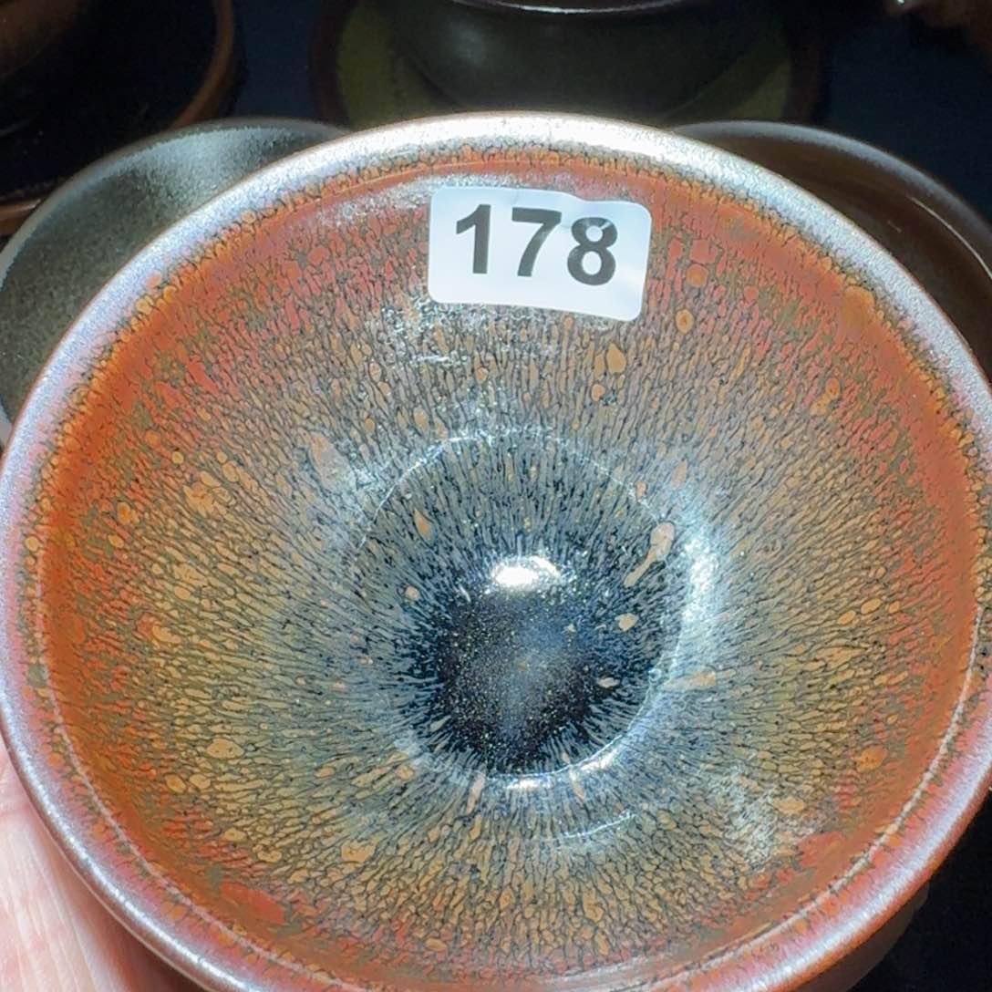 小雨茶盏，手工柴烧，