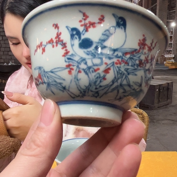 瓷其他景德镇高温瓷压手杯