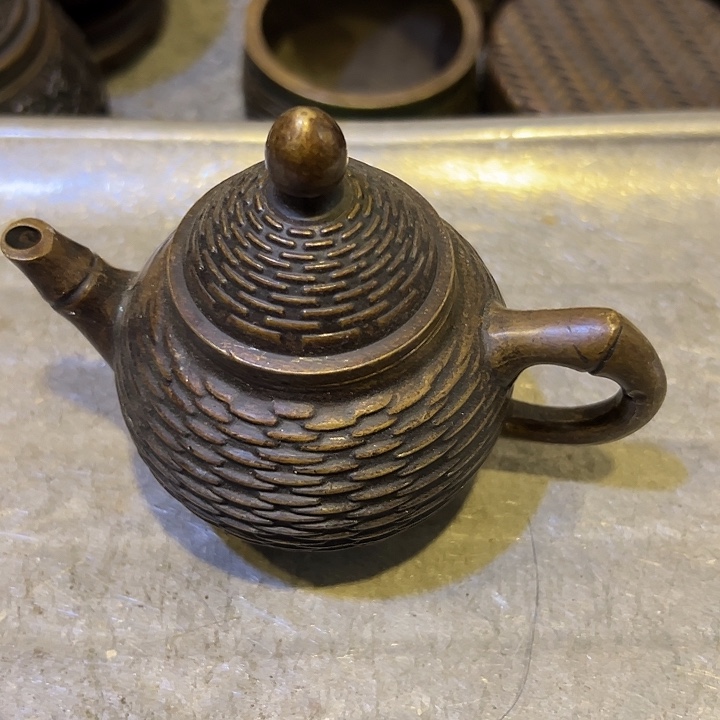 黄铜摆件，文房工艺品摆件